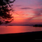 Sunrise on Seraya Kecil island
