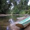 On the Sungei Tenyok in the interior of Borneo, Sarawak
