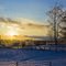 Icy Sunset