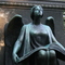 'Recording Angel' Statue at resting place of Mr.&Mrs. CA Shaler