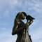 'Sowing Seed' Statue by CA Shaler outside of Hospital in Waupun Wisconsin