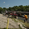 Canoe race-portage point