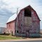 Rustic roadside barn