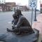 A Moment Shared, bronze by Ann Zerger, El Dorado, KS