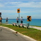 Joggers on the north Shore, Sheboygan, Wisconsin
