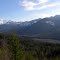 Mt Baker and North Fork Nooksack river valley from logging road on south side of Black Mountain