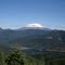 Mt. St. Helens with Merrill Lake in foreground