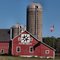 Barn quilt on the Iron Ore Farm