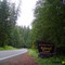 Entrance on NF23, Gifford Pinchot National Forest