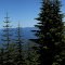 Rainier & Adams from Tumwater Trail [PANO]