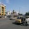 View of Champapet Road and an autorickshaw Force Minidor 6-seater from Santosh Nagar Road / Вид на улицу Champapet Road и моторикшу Force Minidor 6-seater с улицы Santosh Nagar Road (31/10/2009)