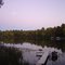 moon over swampfront - muskellunge lake