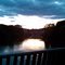 Sunset over Milwaukee River