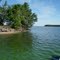 Petenwell Lake with Blue-green algae bloom