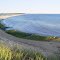 Popponesset Bay. View from the end of Wilson Grove St.