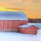 Winter Barn
