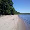 Bark Bay land spit between slough & L Superior 2011