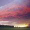 Thunderstorm over farmland 1