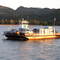 Car ferry "Wahkiakum" crossing the Columbia River between Puget Island and Westport.