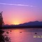 424 Sunset over Vaughn Bay