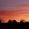 Sunset over the Rabbit Patch