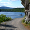 Cliffs on the trail