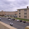 Hanna and Sugar Hall from the Parking Garage