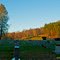 Sunset At the End of the Trail Cemetery