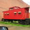 Caboose in St. Mary's