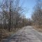 the road to sleepy creek lake over the mountains