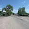 Looking easterly into Ten Sleep, Wyoming, on 2nd St. just before its intersection with Cottonwood St. (Wyo. State Hwy. 434).