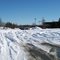 Snowy Parking Lot