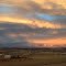 Laramie at dusk to the southeast