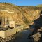 New Bureau of Reclamation Power Plant below Buffalo Bill Dam on Shoshone River, Cody, WY