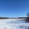 Frozen fen of Harrison Lake