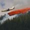 Fire Bomber near Salmo, BC Canada