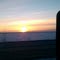 Morning Sunrise on the Western Shore of Lake Michigan from My Truck