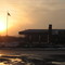 Sunset at First National Bank