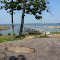 Picnic area at Lake Fork, Texas