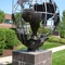 World on Hands sculpture,Leawood,KS