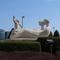 stone family sculpture, street side, Menorah Medical Center, Overland Park,KS