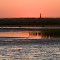 Sunset With Bolivar Lighthouse (Before Hurricane Ike)