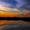 Sunset on La Perla Lake