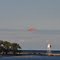 Coast Guard Helicopter Over Grand Marais