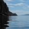 Looking east along Goletas Channel.