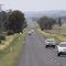 Road to Oakey from Greenwood Hill