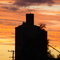 Burren Junction Silo at sunset