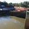 Fishway under construction at Marebone Weir Warren NSW by Dr Muhammad J Siddiqi State Water Corp