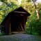 Bunker Hill Covered Bridge: National Historic Civil Engineering Landmark ~ Circa 1895