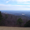 Distant view to Stone Mountain